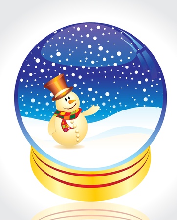 abstract glossy christmas ball vector illustrationのイラスト素材
