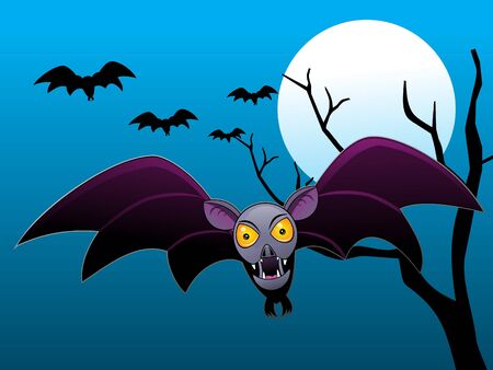 abstract halloween wallpaper vector illustrationのイラスト素材