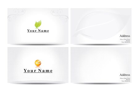 abstract business cards template vector illustrationのイラスト素材