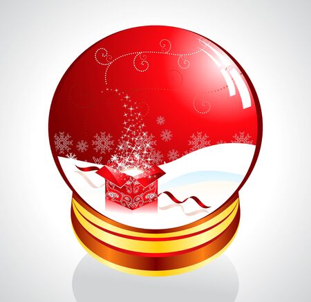 abstract christmas background vector illustrationのイラスト素材