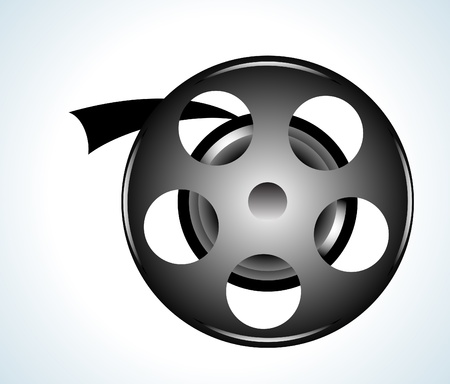 film roll icon vector illustrationのイラスト素材