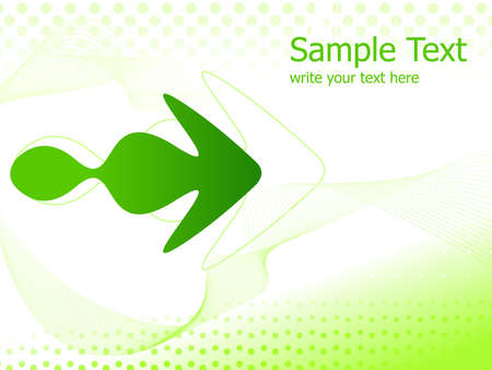 abstract green background  vector illustrationのイラスト素材