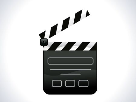 glossy black action icon vector illustrationのイラスト素材