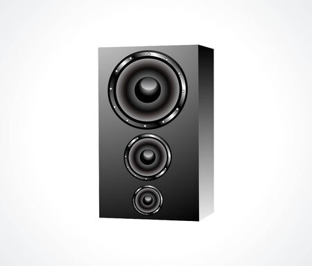 abstract soundbox icon vector illustrationのイラスト素材