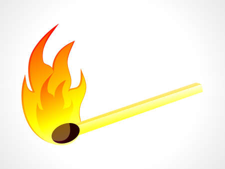 matches flame stick vector illustrationのイラスト素材