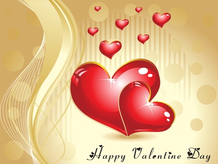 abstract valentine wallpaper vector illustrationのイラスト素材