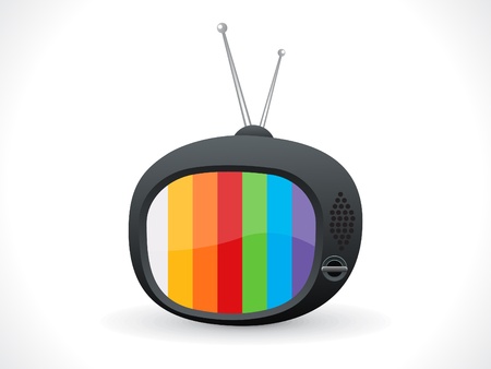 abstract television icon vector illustrationのイラスト素材