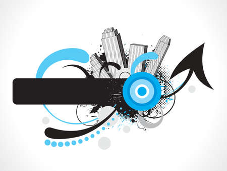 abstract grunge based creative design vector illustrationのイラスト素材