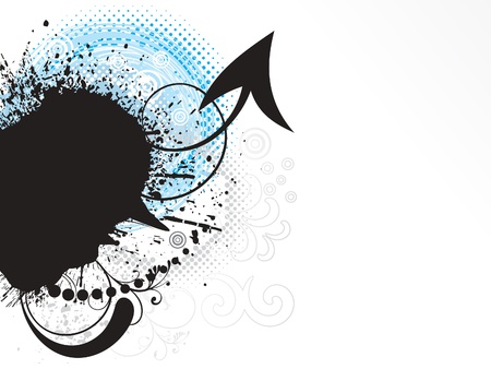 abstract artistic grunge based background  vector illustrationのイラスト素材