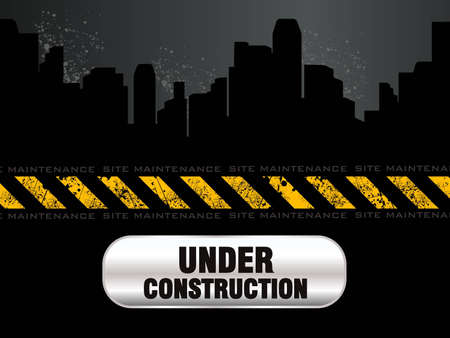 abstract under construction background vector illustrationのイラスト素材