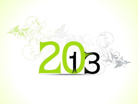 abstract new year text template vector illustrationのイラスト素材