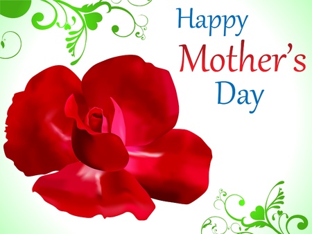 abstract mother day background vector illustrationのイラスト素材