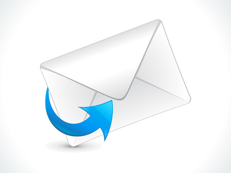 abstract mail icon vector illustrationのイラスト素材