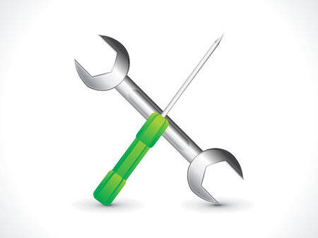 abstract tools icon vector illustrationのイラスト素材