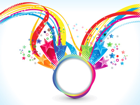abstract colorful explode background vector illustrationのイラスト素材