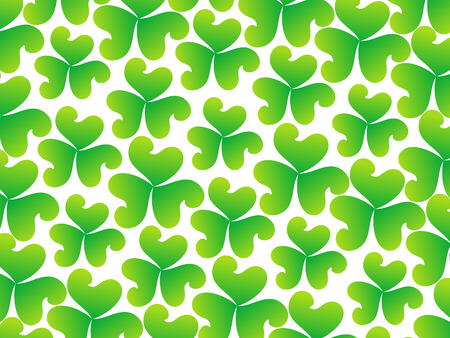 abstract artistic st Patrick pattern illustrationのイラスト素材
