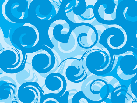 abstract artistic creative cyan background vector illustrationのイラスト素材