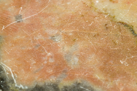Marble stone texture macro close up background, crystals and minerals, rock texture.の写真素材
