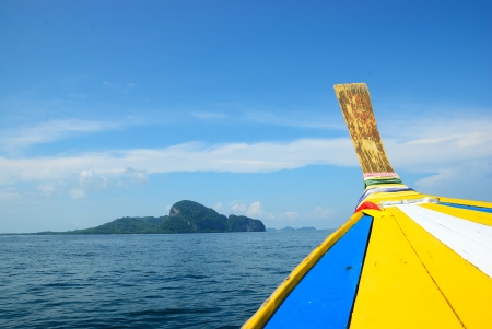 Let's go to the island by boat In the south of Thailandの写真素材