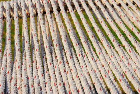 Cradle from plait use it for texture backgroundの写真素材