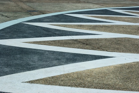 The old polished stone with fracture on itの写真素材