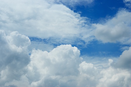 The cloudy sky before raining for background