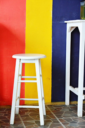 Wooden chairの写真素材