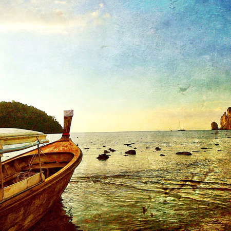 textured effect of a beachの素材