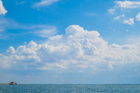 Big blue skyの写真素材