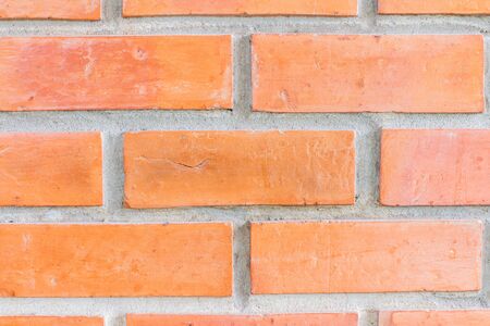 Red brick wall texture background
