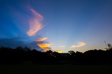 Blue Skyの写真素材