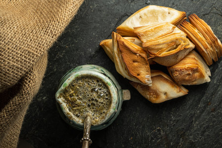 Creole masses with Argentinian mate
