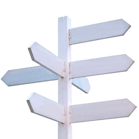 4 Way Sign for Directionの写真素材