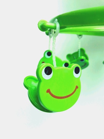 Clothes peg on white background for concept design.の素材