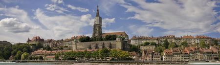 Panorama Church of Berne-Switzerland