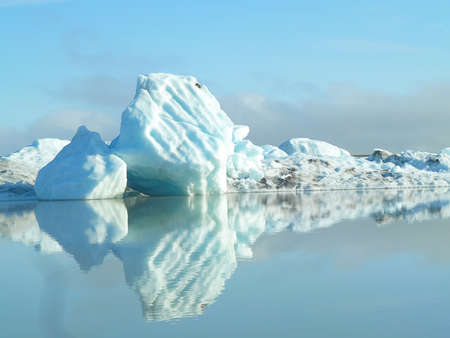 ice islandの写真素材