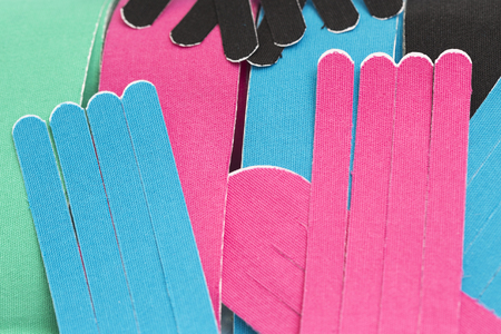 This kind of taping is calledの写真素材