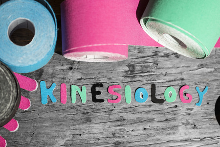 This kind of taping is calledの写真素材