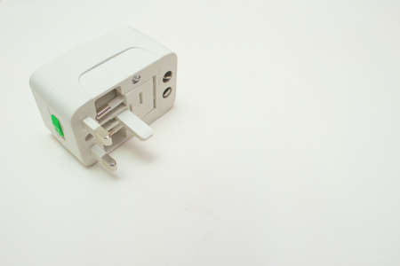 universal socket adapter with colored background