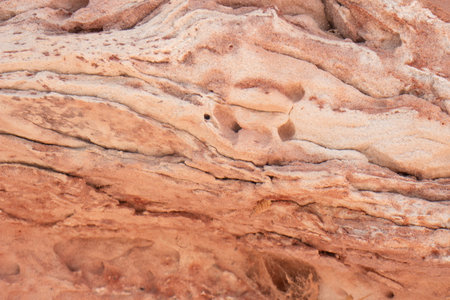 beautiful natural texture of salmon sandstone