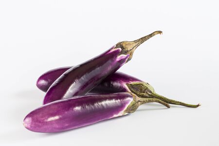 Eggplant or aubergine vegetableの写真素材