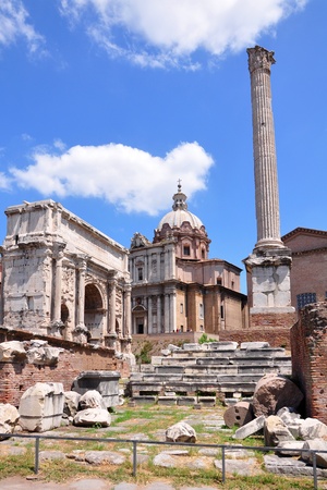 Forum Romanum, Rome, Italy の写真素材