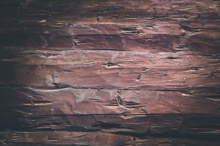 Closeup picture of old rustic wooden planksの写真素材