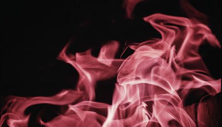 Blaze fire flame background and textured, pink and black