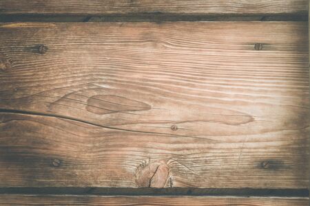 Closeup picture of old rustic wooden planksの写真素材