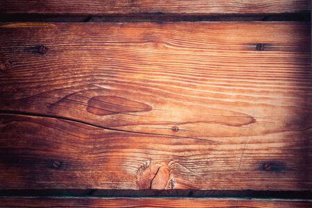 Closeup picture of old rustic wooden planks