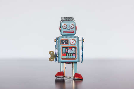 Symbol for a chatbot or social bot and algorithmsの写真素材