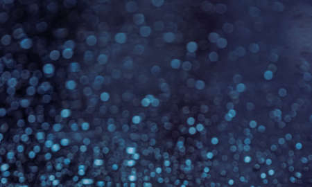 Close up of rain drops on the window in rainy night, cool lightsの写真素材