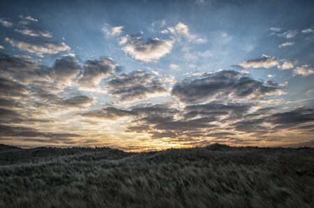 Sunset landscapeの写真素材