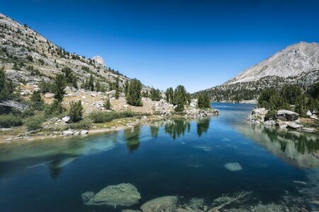 Landscape in the Sierra Nevada mountainsの写真素材